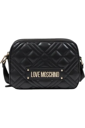 Moschino Taske, Dame, Sort, ONE SIZE, Sort håndtaske med ankelrem