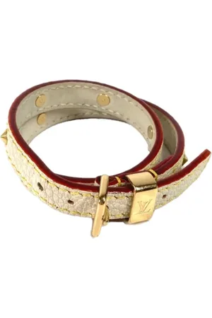 LOUIS VUITTON Pre-owned, Dame, , ONE SIZE, Tyl, Pre-owned Laeder baelter