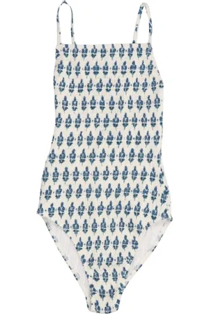 The New Society Badetøj, Dame, Blå, XS, Polyester, Badedragt Kvinde Hyacint Print