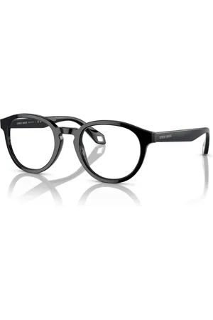 Giorgio Armani Tilbehør, unisex, Sort, 50 MM, Sorte Briller AR 7248