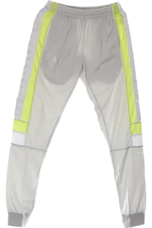 Kappa Bukser, Herre, Grå, L, Uld, Slim Herre Tracksuit Bukser Grå Lt/grøn