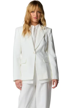 Kocca Jakke, Dame, Hvid, XS, Uld, Stilfulde blazere til et smart look