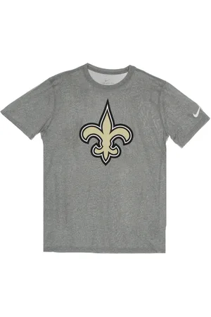 Nike Top, Herre, Grå, L, Polyester, NFL Logo Legend Tee New Orleans Saints