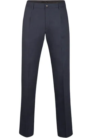 MOORER Bukser, Herre, Blå, 3XL, Uld, Vieste-Fsr