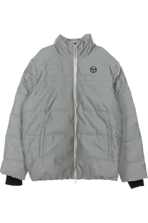 Sergio Tacchini Jakke, Herre, Grå, L, Dhule Herre Sølvjakke Sølv/sort