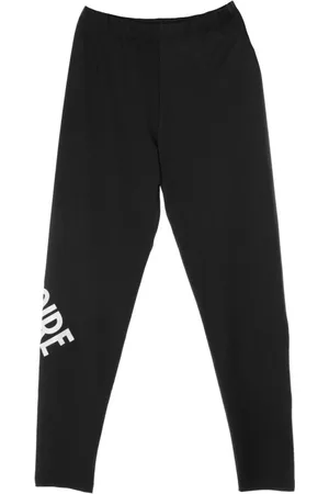 DOLLY NOIRE Bukser, Dame, Sort, XS, Sort Logo Dame Leggings