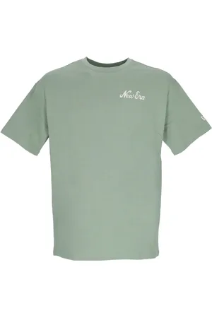 New Era Top, Herre, Grøn, M, Bomuld, Grøn Half Time Tee Herre T-shirt