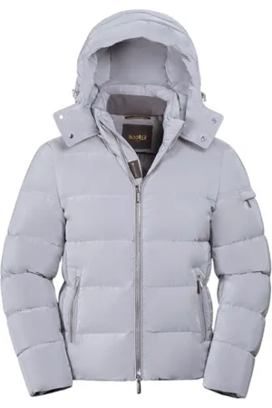 MOORER Jakke, Herre, Grå, 3XL, Brett-Os
