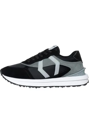 Mikakus Sko, unisex, Flerfarvet, 45 EU, Læder, Elegant Dark Ink Sneakers