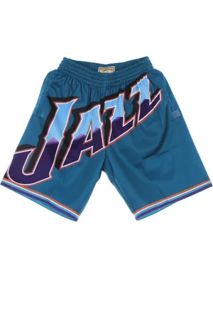 Mitchell & Ness Sport, Herre, Blå, XL, Polyester, NBA Basketball Shorts Hardwood Classics