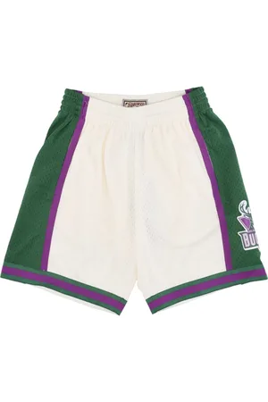 Mitchell & Ness Sport, Herre, Hvid, XL, Polyester, NBA Off Basketball Shorts