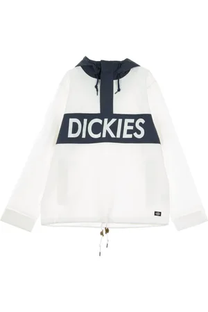 Dickies Jakke, Herre, Hvid, XL, Uld, Hvid Mænds Stilfuld Skjorte