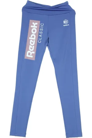 Reebok Bukser, Dame, Blå, L, Leggings Kvinder Cl R Legging Lilla Skygge