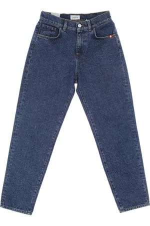AMISH Jeans, Dame, Blå, W30, Denim, Slim Fit Denim Jeans Stone Washed