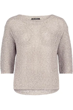 Betty Barclay Strik, Dame, , 3XL, Uld, Chunky Striktrøje med 3/4 Ærmer