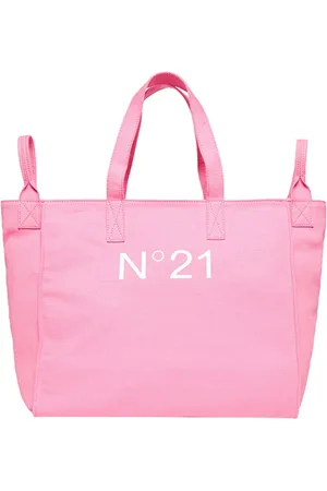 Nº21 Taske, Dame, Lyserød, ONE SIZE, Uld, Rosa Glitrende Håndtaske