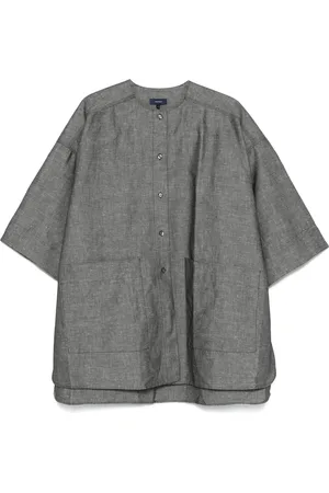 Soeur Bluser & Skjorter, Dame, Grå, M, Elegant Diva Noir/Ecru Stil