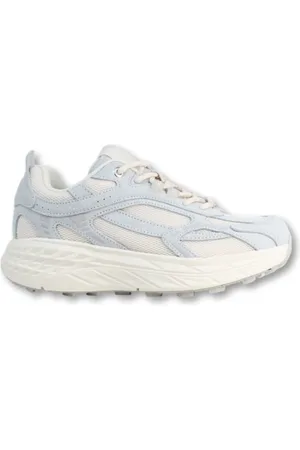 Mercer Amsterdam Sko, Dame, Blå, 37 EU, Suede, Suede Max Re-Run Sneakers