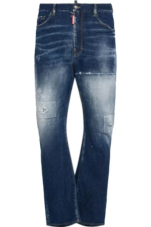 Dsquared2 Jeans, Herre, Blå, XL, Bomuld, Cool Guy Navy Jeans