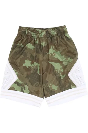 Mitchell & Ness Sport, Herre, Flerfarvet, M, Polyester, NBA Ghost Green Camo Basketball Shorts