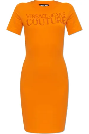 VERSACE Kjole, Dame, , M, Kjole med skinnende applikationer
