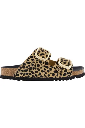 Scholl Sko, Dame, , 39 EU, Uld, Leopard Slipper Noelle Stilfuld Komfort