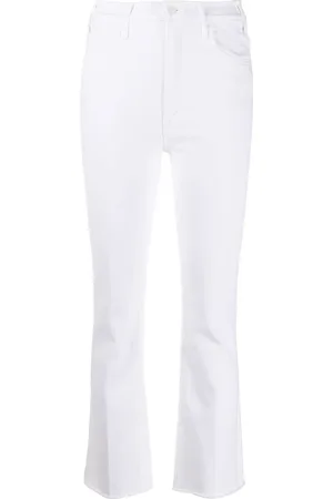 Mother Jeans, Dame, Hvid, W27, Hvide Damer Jeans