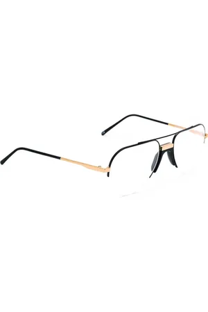 ANDY WOLF Tilbehør, Herre, Sort, ONE SIZE, Uld, Håndlavet Metal Acetat Solbriller Guld/Sort