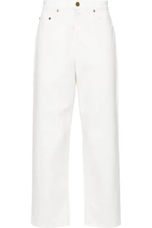 Golden Goose Jeans, Herre, Hvid, W32, Uld, Stilfulde denim jeans