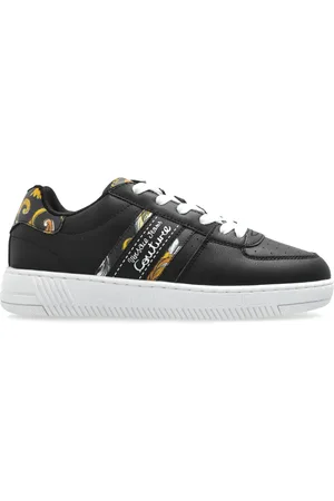 VERSACE Sko, Dame, Sort, 41 EU, Uld, Sneakers med baroktryk