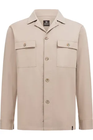 Boggi Milano Jakke, Herre, , 2XL, Bomuld, Bomuld og Tencel Overshirt