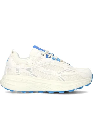 Mercer Amsterdam Sko, Dame, Hvid, 37 EU, Suede, Hvide Ruskind Sneakers The Re-run Max