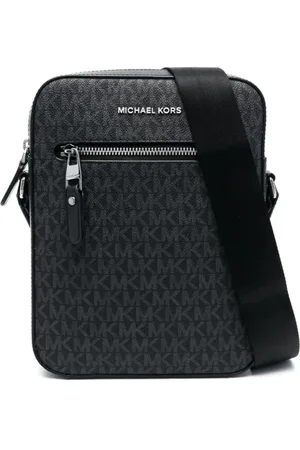 Michael Kors Taske, Herre, Sort, ONE SIZE, Uld, Sort Cross Body Flight Taske