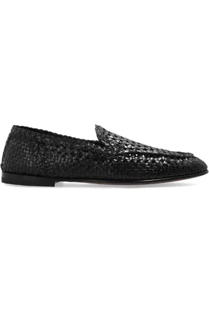 Dolce & Gabbana Sko, Herre, Sort, 40 1/2 EU, Læder, Lædersko type loafers
