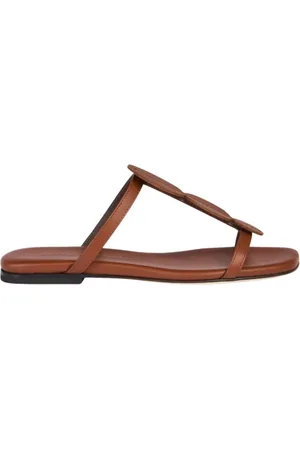 LIVIANA CONTI Sko, Dame, Brun, 39 EU, Polka Dot Mules Sandal