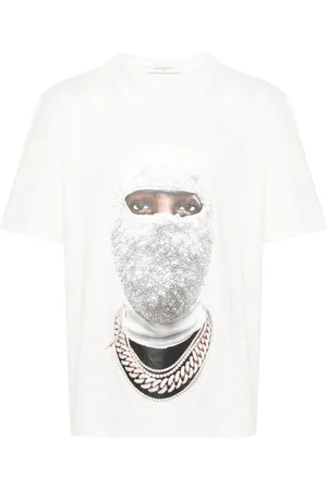 Ih Nom Uh Nit Top, Herre, Hvid, XL, Bomuld, Hvid Future Mask T-shirt med Logo
