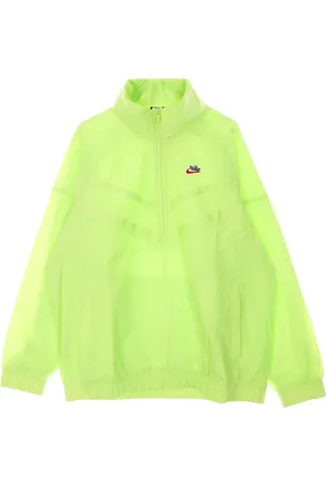 Nike Jakke, Herre, Grøn, M, Nylon, Sportswear Windrunner Half-zip Hættetrøje