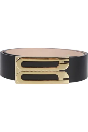 Victoria Beckham Tilbehør, Dame, Sort, 90 CM, Uld, Stilfuldt Ramme Bælte