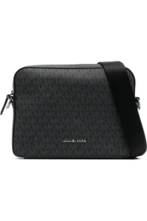 Michael Kors Taske, Herre, Sort, ONE SIZE, Uld, Sort Crossbody Taske til Mænd