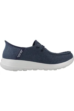Skechers Sko, Herre, Blå, 40 EU, Flex Snøresko