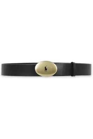 Ralph Lauren Tilbehør, Dame, Sort, S, Læder, Bælter Sort