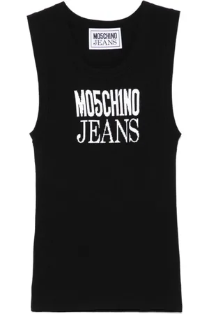 Moschino Top, Dame, Sort, M, Sort Top til Kvinder