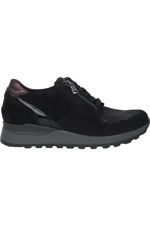 Waldläufer Sko, Dame, Sort, 37 EU, Brede pasform damesneakers - Sort