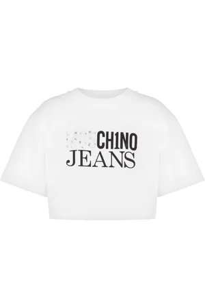 Moschino Top, Dame, Hvid, XS, Hvide T-shirts og Polos