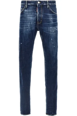 Dsquared2 Jeans, Herre, Blå, XL, Bomuld, Cool Guy Navy Jeans