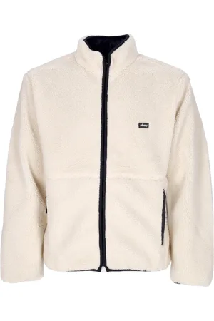 Obey Jakke, Herre, , XL, Uld, Vendbar Teddy Bear Sherpa Jakke