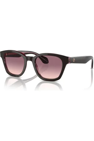 Giorgio Armani Tilbehør, Herre, Brun, 50 MM, Brun Transparent Rose Solbriller AR 8207