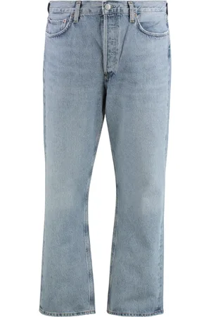 AGOLDE Jeans, Herre, Blå, W34, Bomuld, Vintage 5-lomme straight-leg jeans