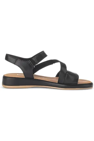 Gabor Sko, Dame, Sort, 37 EU, Læder, Sorte damesandal kollektion