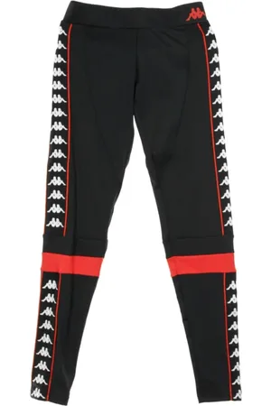 Kappa Sport, Dame, Sort, M, Sort/Rød Dame Leggings